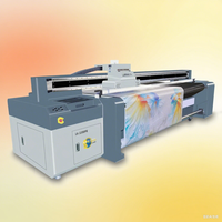 Nueva Impresora UV Popular, Bajos Costos de Mano de Obra, Servicio de Alta Calidad, Máquina de Impresión UV de Rollo a Rollo con Cabezal de Impresión Ricoh