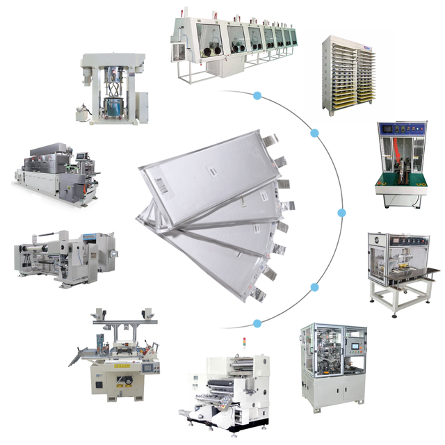 Automatic Lithium Polymer Mobile Battery Pouch Cell Production Equipment Making Machine for Production Line
