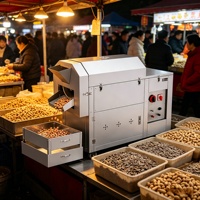 Machine à torréfier les noix portable et compacte, économe en énergie, idéale pour la torréfaction de petites quantités d'arachides, de noix de cajou et de noisettes