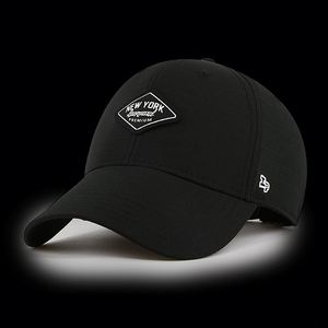 Casquette de baseball unisexe en denim hydrofuge avec broderie en tissu intégrée pour la randonnée, la course à pied et les activités de printemps/été - Product Image 2
