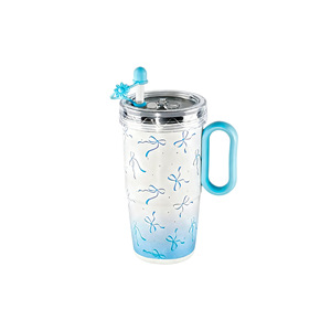 Bouteille d'eau en acier inoxydable avec paille, grande capacité, tasse portable pour enfants, design créatif, 850 ml - Product Image 5