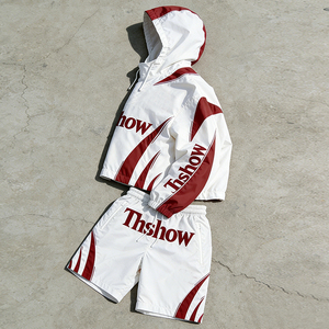Conjunto Deportivo de Chándal para Hombre de Poliéster y Nailon, Ropa de Calle Reflectante y Extragrande Personalizada para Correr - Product Image 3
