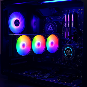 Enfriador Líquido AIO para CPU Arctic Cooling de 120 mm con Ventiladores ARGB PWM, 3 Ventiladores, Disipador de Calor de Cobre y Aluminio, Rodamiento Fluido - Product Image 2