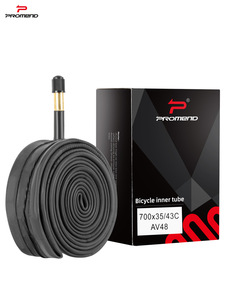Cámara de Aire para Bicicleta Promend, de Goma Resistente, <span class=keywords><strong>700</strong></span> 23c 25c 28c 32c 35c 43c 48mm 60mm 80mm, Válvula Presta y Schrader, para Bicicleta de Ciudad - Product Image 2