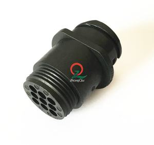 Connecteur plastique rond circulaire 9 broches 182645-1 AMP, étanche, avancé, pour câble électrique automobile et aérospatial - Product Image 3