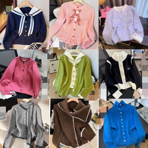 Cardigan tricoté chaud pour <span class=keywords><strong>femme</strong></span> Hiver 2026, à boutons sur le devant, motif floral, nœud et étoile, manches longues, <span class=keywords><strong>manteau</strong></span> <span class=keywords><strong>pull</strong></span> tendance - Product Image 2