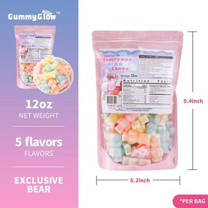 Bonbons durs gélifiés fruités 12 oz <span class=keywords><strong>Sweet</strong></span> <span class=keywords><strong>Shop</strong></span> – Bonbons gélifiés rétro améliorés, 5 saveurs fruitées, friandises ASMR, gourmandises virales TikTok - Product Image 3