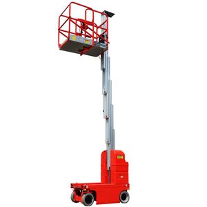 Travail aérien en aluminium China Lift Electric Driving Self Walk Hydraulic Lifter for Warehouse - Product Image 5