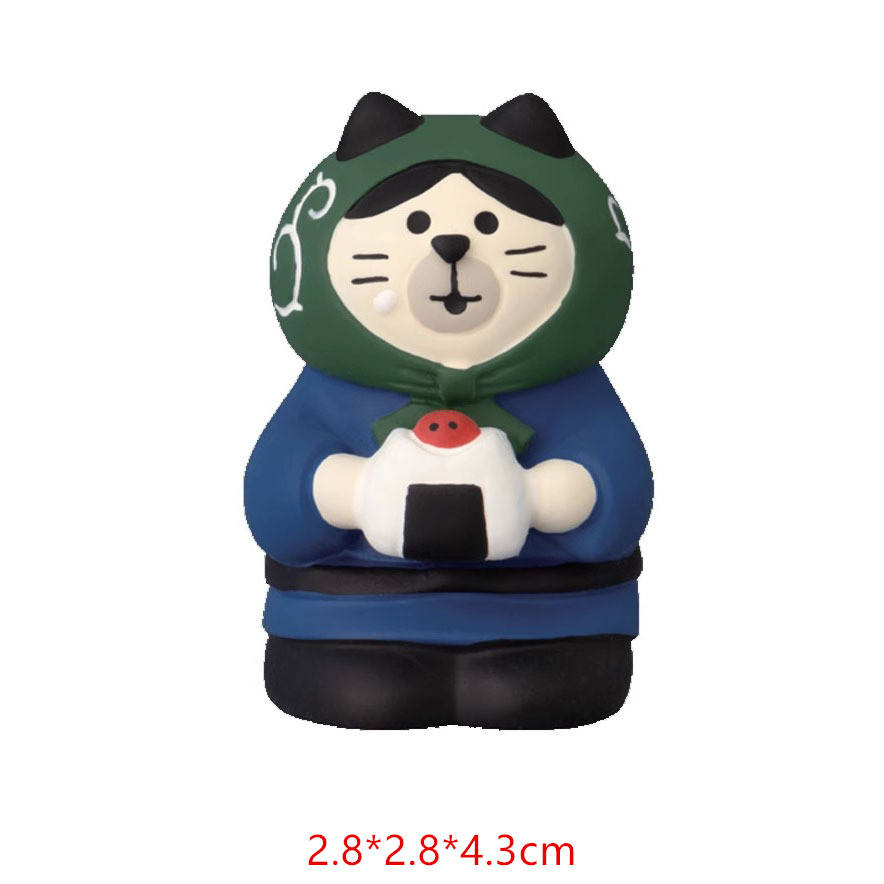 Rice and vegetable roll thief cat