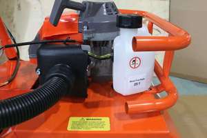เครื่องพรวนดินขนาดเล็กคุณภาพสูง 144F พร้อมด้ามจับขนาด 25 มม. แผ่นกั้นหนา 1.8 มม. ล้อขยายขนาด เครื่องพรวนดินแบบหมุนสำหรับการเกษตร เลื่อยโซ่ยนต์ H-Z10 - Product Image 5