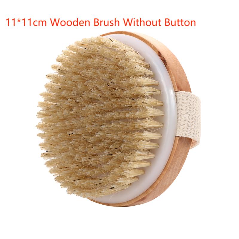 10109 wooden round brush 10.5*10.5*3.5cm