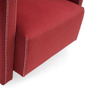 Popular estilo de ocio de gama alta moderno minimalista nórdico terciopelo sillón Silla de sala de estar - Product Image 6
