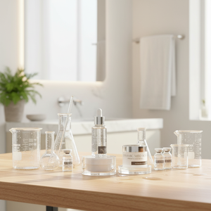 Anti-Wrinkle Whitening Brightening Kit with Liquid Moisturizing <b>Face</b> Cream and Peptide Ball Ampoule for All Skin Types - Product Image 3