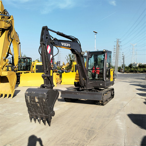รถขุดมือ<span class=keywords><strong>สอง</strong></span> Volvo EC60C ขนาด 6 ตัน รถขุดไฮดรอลิก Volvo EC55 60 <span class=keywords><strong>140</strong></span> 210 240 250 290 300 350 รถขุดขนาดเล็กแบบตีนตะขาบ เครื่องจักรก่อสร้าง - Product Image 1