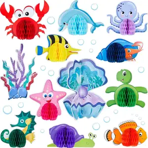 Wholesale fish honeycomb decoration For Great Party Decor