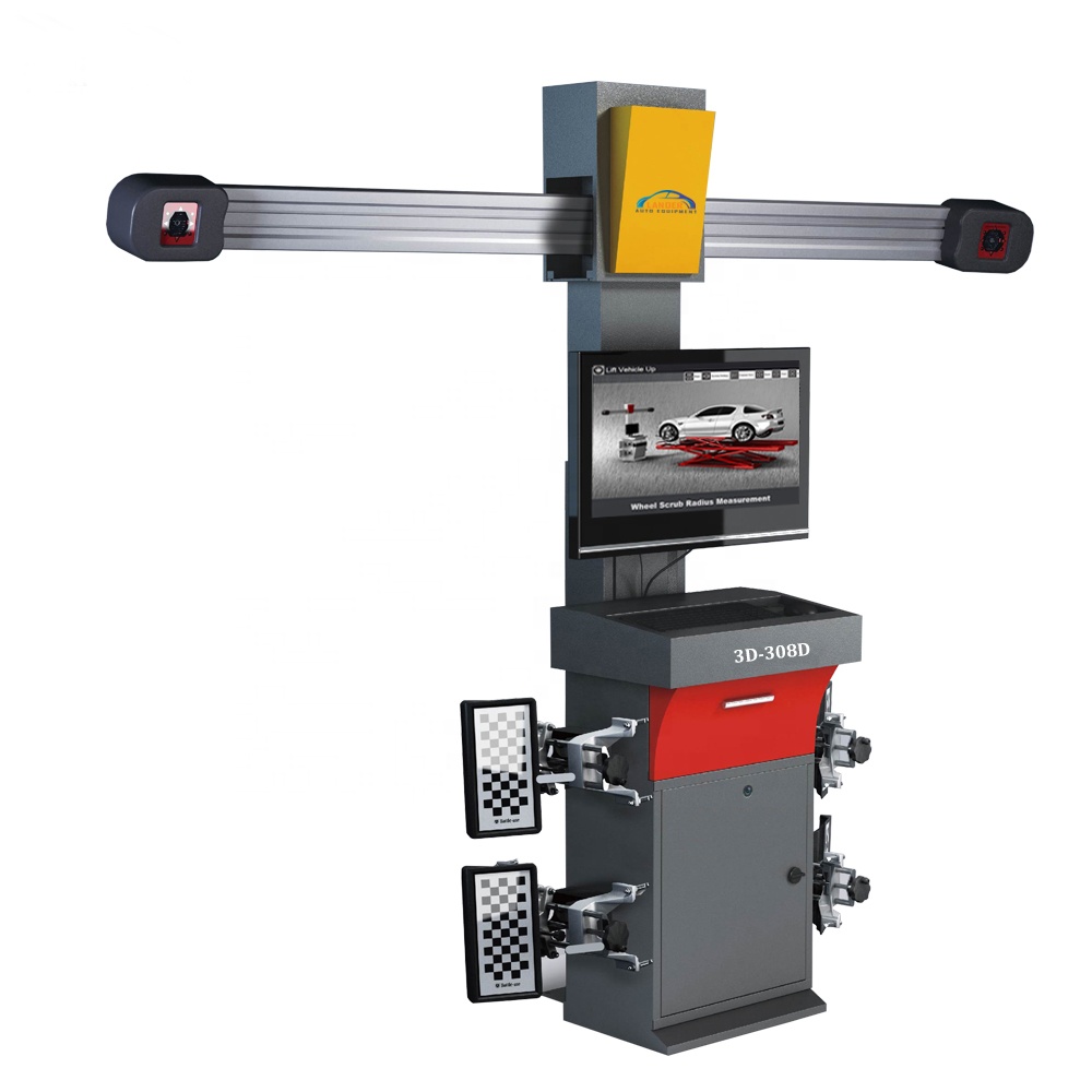 Machine Wheel Aligner LED Display 3D-308D 3D Wheel Alignment Machine Manufacturer