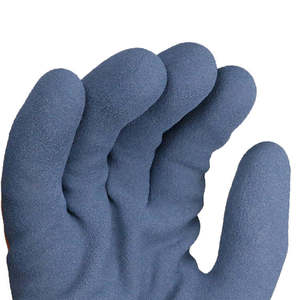 Guantes de trabajo de seguridad cálidos antideslizantes texturizados con forro interior recubierto de látex naranja USA Direct - Product Image 5