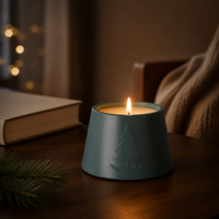 Ensemble de bougies parfumées en cire de soja Relaxlines, bougies écologiques sans fumée avec emballage cadeau avec logo
