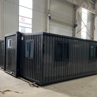 Tiny House sur roues, remorque pliable en acier, capsule de vie mobile, alimentée à l'énergie solaire, pour le camping, conteneur extensible, hôtel, parc