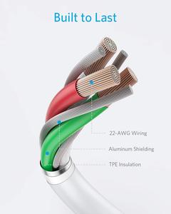 Anker Powerline II <b>USB</b> a to Lighting <b>Cable</b> With 6ft <b>Charging</b> Sync Cord Compatible SE A8433 <b>USB</b> a to Lighting <b>Cable</b> for SE - Product Image 6