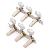 3 on a Plate Classical Guitar Machine Heads String Tunning Pegs Key Guitar Tuning Keys with Single Hole
