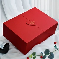 Boîte cadeau magnétique en forme de livre, ouverture à double porte, portable, élégante, boîte à souvenirs de luxe en papier gaufré, cosmétique, parfum, bougie