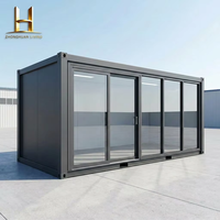 Casa Contenedor Modular Expandible de Acero de 20, 30 y 40 pies, Villa de Panel Sándwich de Construcción Rápida con 2 o 3 Dormitorios para Estándares AU y EU