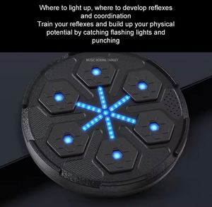 Cible murale de boxe numérique intelligente Cible de boxe musicale intelligente Bluetooth Cible de boxe murale de poinçonnage - Product Image 4
