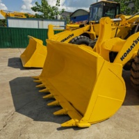 Chargeuse sur pneus Komatsu WA380 d'occasion, chargeuse frontale, équipement de construction lourd