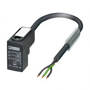 Ensemble de câbles de capteur Phoenix Contact 1415944 - 24V AC/DC, connexion 3 fils, gaine de protection - Capteur d'automatisation industrielle - Product Image 1