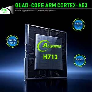 YDH-HY260 Pro ARM Cortex-A53 4K Projecteur 600 lm 60-150 Pouces 1080P Android 11 WiFi6 + BT5.4 HOME THEATER 4K - Product Image 6