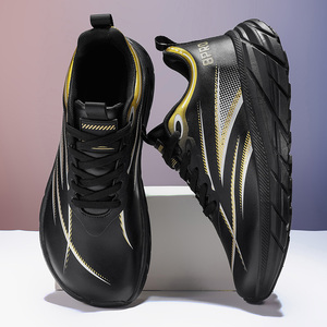 Широконосые ультралегкие мужские кроссовки большого размера для бега с сетчатой подкладкой на средней подошве, спортивная обувь для лета/зимы/весны/осени - Product Image 5