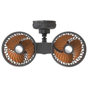 Accesorios Electrónicos para Automóviles USB, Ventilador Oscilante de 12V 24V para Camiones con Ventosa para Parabrisas y Tablero, Ventiladores de 5.5 Pulgadas para Automóviles - Product Image 4
