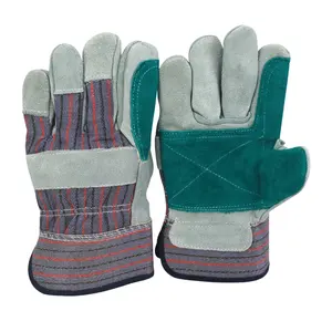Wholesale High Quality Striped Electric Welding Labor Protection Gloves
