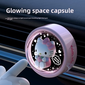 Ambientador para Auto Hello <span class=keywords><strong>Kitty</strong></span>, Adorno de Aromaterapia para Coche, Clip de Ventilación, Diseño Brillante, Fragancia de Alta Gama - Product Image 5