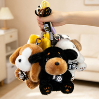 Gantungan Kunci Boneka Anjing Fotografer Laris 2026 dengan Kamera Mini, Liontin Tas Anak Anjing Kawaii, Grosir Pabrik, Logo Kustom, Hadiah