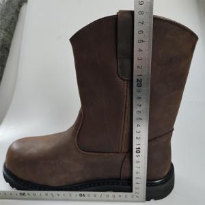 Vente directe d'usine, <span class=keywords><strong>bottes</strong></span> de travail populaires à embout de sécurité en acier de 28 cm de hauteur pour travaux lourds - Product Image 6
