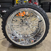 Jantes de camion forgées super concaves profondes 18x9 20x9 20x10 22x12 22x14 24x12 24x14 26x16 Polies 8x180 8x6.5 6x5.5
