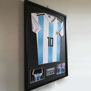 High Quality Custom Large Black Acrylic <strong>Jersey</strong> <strong>Frame</strong> Display Case Wall Mount Cabinet Football T Shirt Display <strong>Frame</strong> - Product Image 4