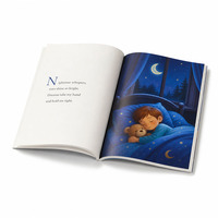 Livre d'histoires pour enfants, impression en couverture souple, papier offset, A5 A4, reliure parfaite