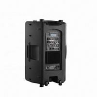 Haut-parleurs PA pleine gamme 2 voies en plastique de 8 pouces, enceinte professionnelle, enceinte DJ, 250W RMS, 4 ohms, 97dB pour événements scéniques
