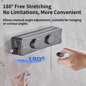 <b>Wall</b> <b>Mounted</b> Stainless Steel Line <b>Clothes</b> <b>Drying</b> Laundry Line Indoor <b>Outdoor</b> <b>Clothes</b> Line Retractable Clothesline - Product Image 6