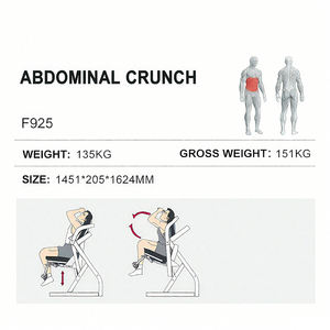 Macchina per addominali da palestra, - Product Image 2