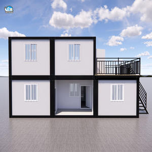 Yeni lüks aile için konteyner ev otel ticari çok fonksiyonlu iki katlı açık ayrılabilir uyku konteyner ev - Product Image 2