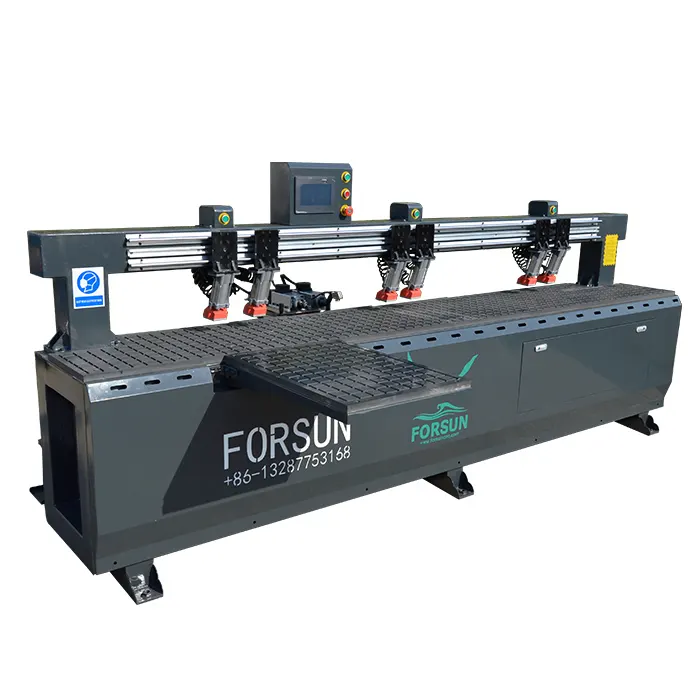 Khuyến Mãi Hấp Dẫn Forsun! Máy Khoan Cnc Bên Để Đánh Dấu Cửa Máy Khoan Bên Cnc Để Khoan Lỗ Bên Tủ