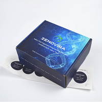 Boîtes d'expédition en carton pour médicaments avec bande adhésive auto-scellante personnalisée, fermeture éclair, pelable, pour envoi postal