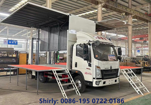 HOWO kích thước nhỏ di động giai đoạn xe tải ngoài trời dẫn giai đoạn van xe tải giá rẻ - Product Image 3