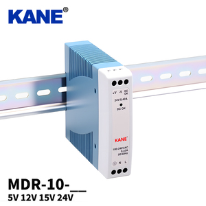 Alimentation électrique sur rail DIN MDR-10 10W 5V 12V 15V 24V 48V AC/DC, alimentation à découpage mince pour panneau de commande d'automatisation industrielle - Product Image 1