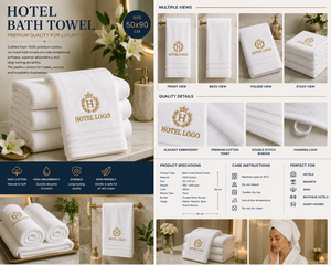 Serviette de bain pour hôtel en coton 100% de haute qualité, unie, teinte, douce, très absorbante, personnalisable, vente en gros pour les spas - Product Image 4