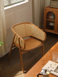 Fauteuil Neva en Noyer Massif, <span class=keywords><strong>Chaise</strong></span> de Salle à Manger <span class=keywords><strong>Moderne</strong></span> en Bois Courbé Portable pour Maison, Bureau et Appartement 2026 - Product Image 3